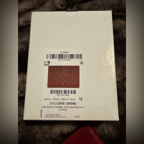 Authentic Gucci Microguccissima card holder - Picture 7 of 8